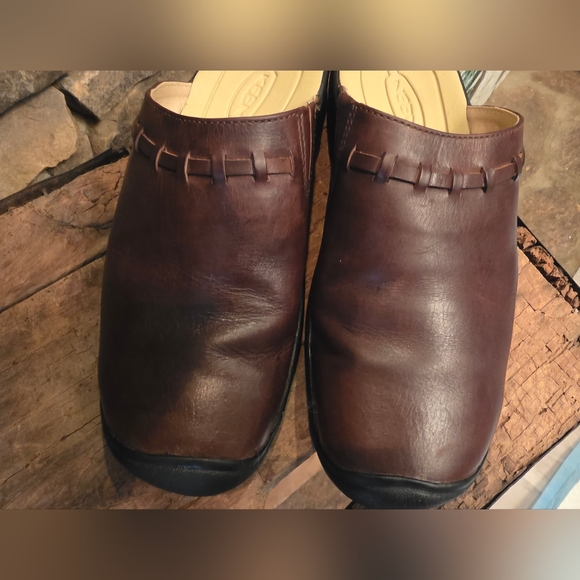 Keen Rich Brown Leather Slip-On Loafers main image 7